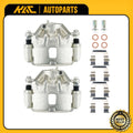 2x Front LH RH Brake Caliper w/Bracket for Hyundai Tucson (2005–2009)