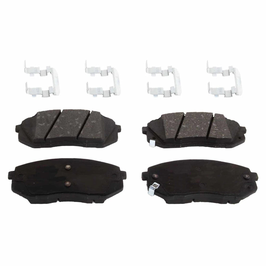 Front Brake Disc Rotors and Pads Kit for Kia Rondo (2007–2009)