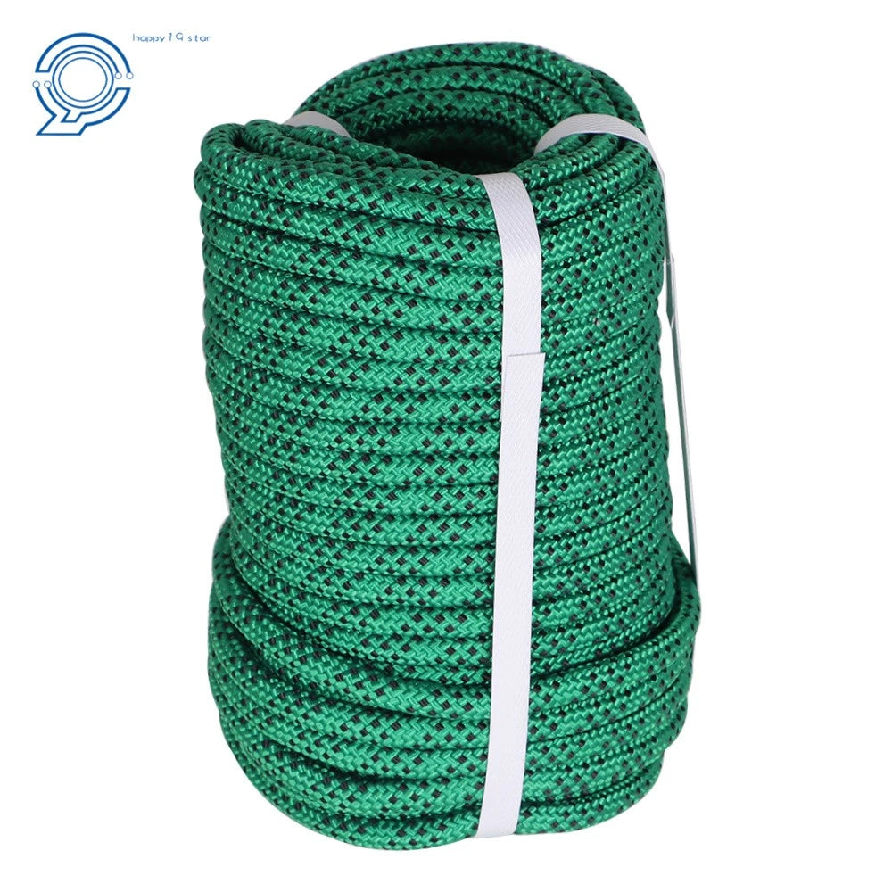 3/8" Braided Pulling Rope for Heavy-Duty Use (100')