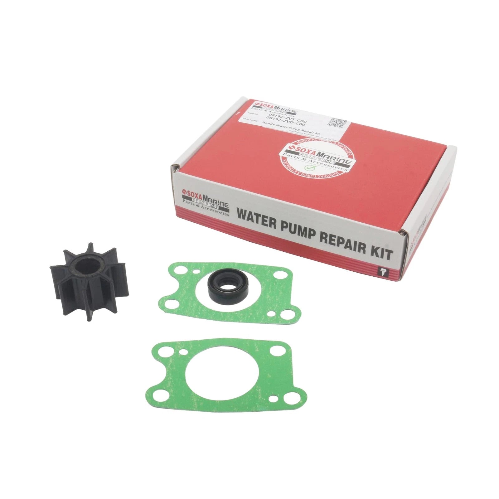 Outboard Water Pump Impeller Kit for Honda Marine 4 5 6 HP (Year Range)
