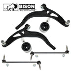 Set of 4 Front Lower Control Arms Sway Bars for Ford