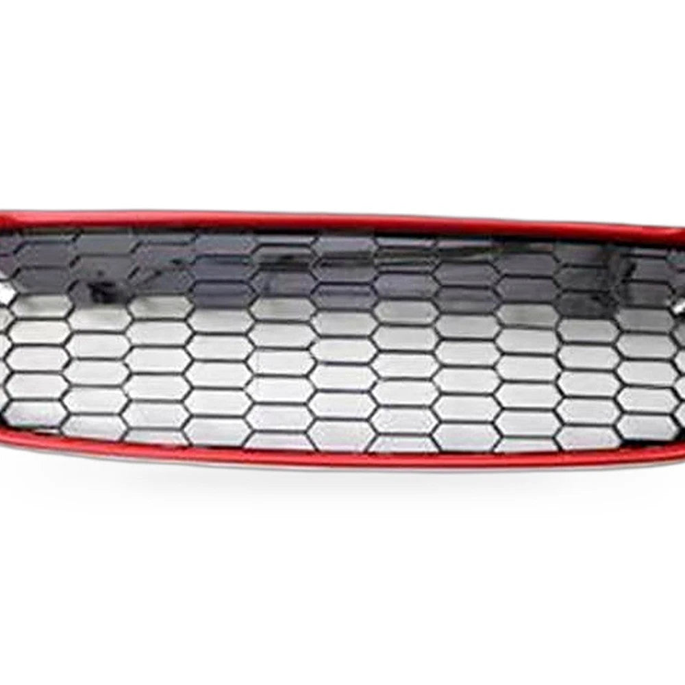 Front Grille Mesh Insert for Ford Fiesta (2013–2016) Red Honeycomb