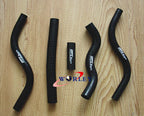 Black Silicone Radiator Hose for Honda CR125R CR 125 R (1989)