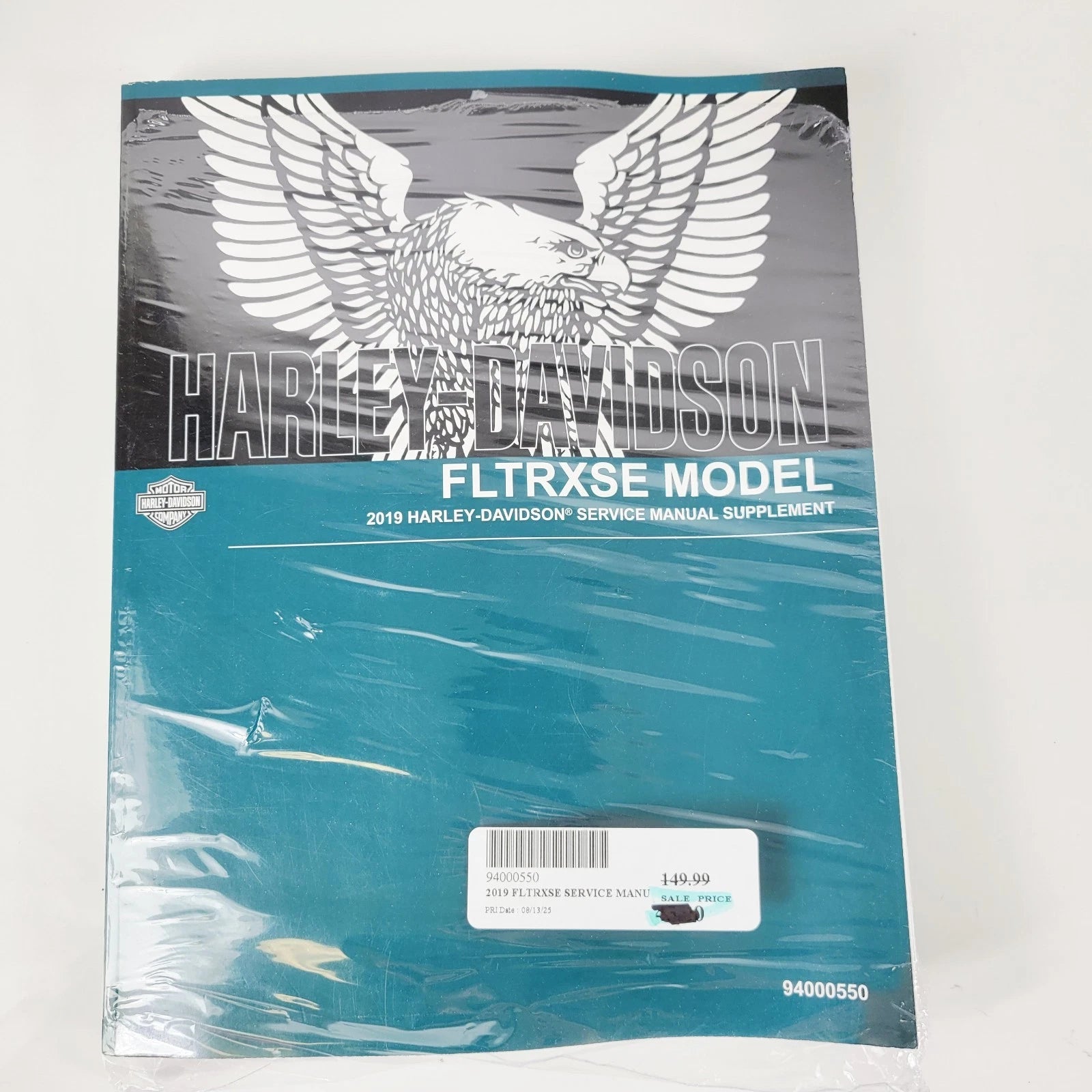 Service Manual Supplement for Harley Davidson CVO Road Glide (2019) 94000550