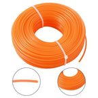 2X 4mm x 50m Round Nylon Line Cord for Brushcutter Trimmer