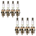 Set of 8 NGK V-Power Spark Plugs 3332 for Riviera 1000D Fury III L8 V8