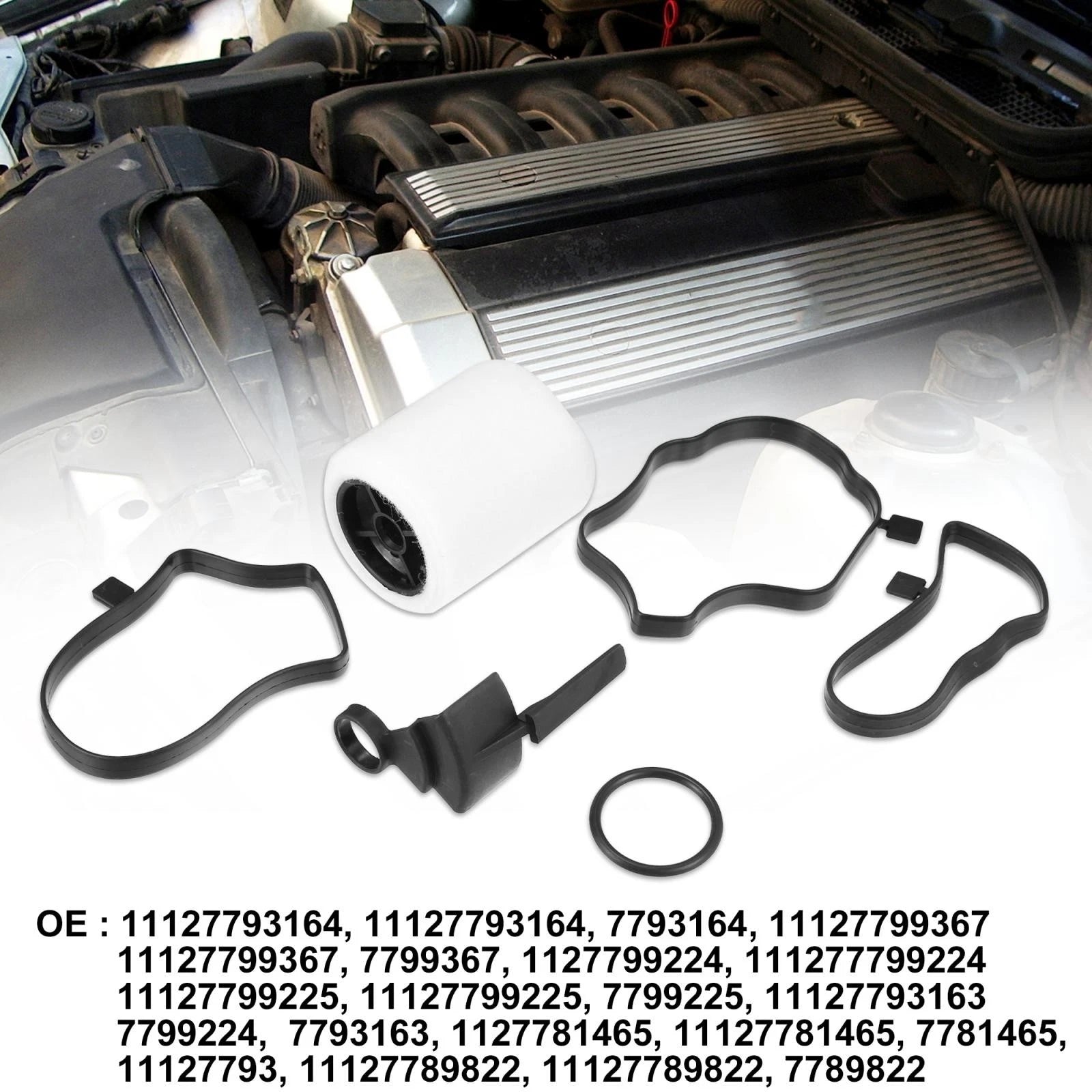 Crankcase Oil Water Separator Kit for BMW E81 E87 E46 E90 (2000–2013)