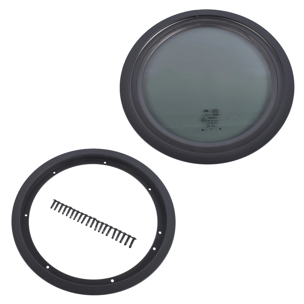 Round Fixed Window for RV Camper (1-5/8" Wall Thickness)