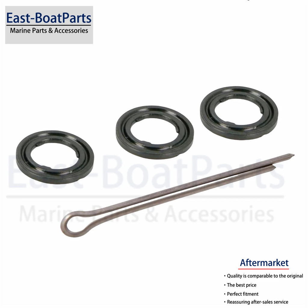 Drain Plug Gasket Repair Kit for Suzuki Outboard (Includes Propeller Nut, Cotter Pin)