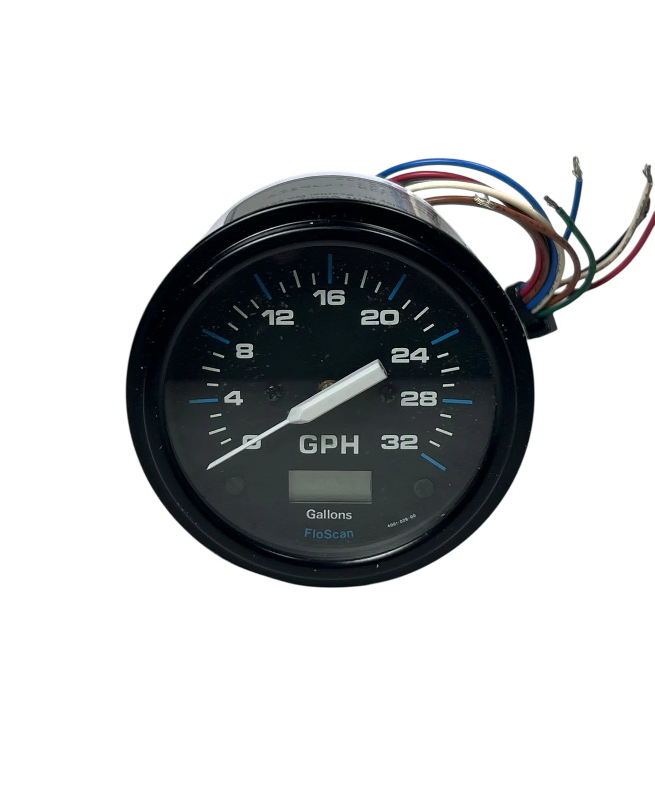 Floscan 5332B-LFGD317 GPH Gauge for 0-32 3 3/8in Face