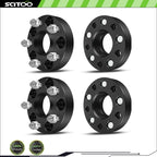 4X Wheel Spacers 5x4.75 1.25" 12x1.5 for Pontiac Firebird, Chevy Corvette, Camaro