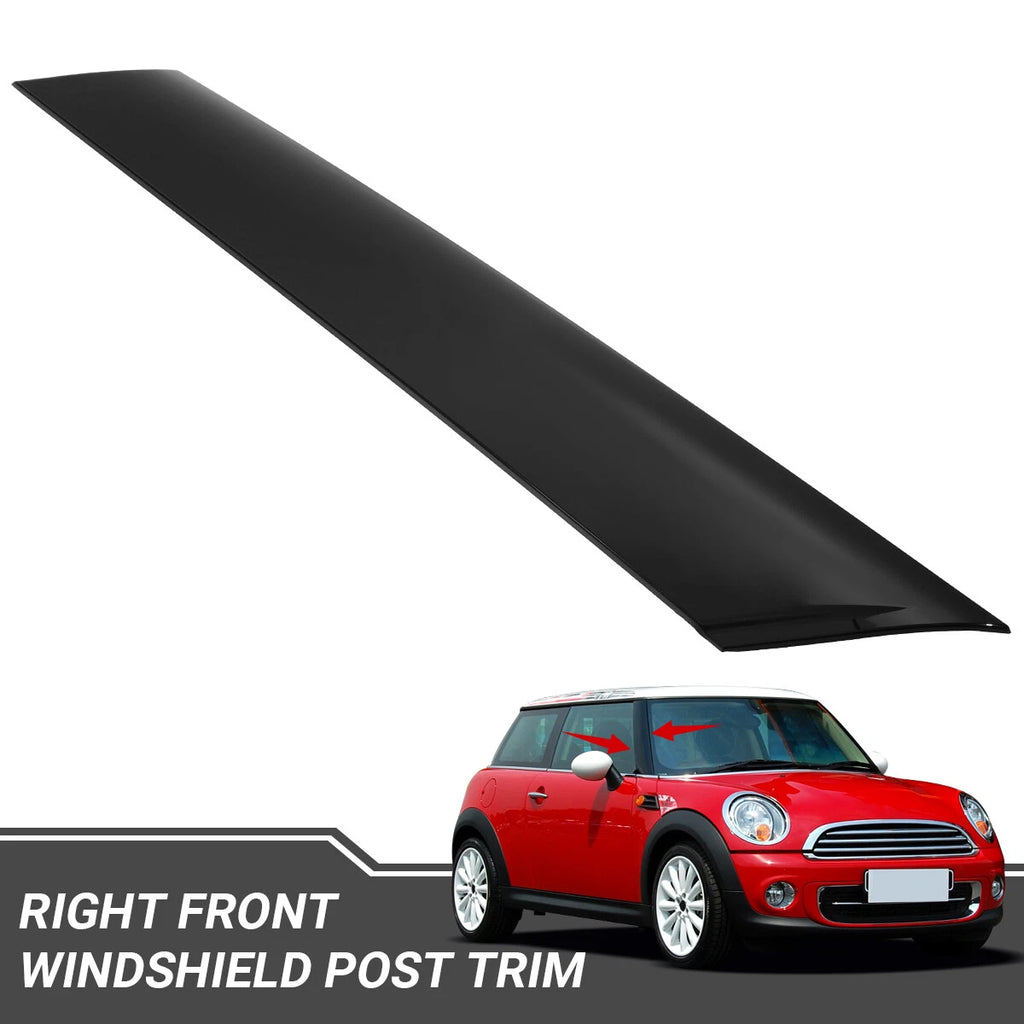 Right Front Windshield Post Trim for Mini Cooper R55 R56 R57 (2007–2015) 51137272584