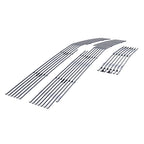 Stainless Chrome Billet Grille Combo for Chevy Silverado 2500/3500HD (2015–2018)
