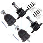 Set of 4 Front Lower Upper Ball Joints for Buick Skylark Chevrolet Chevelle (1964–1972)