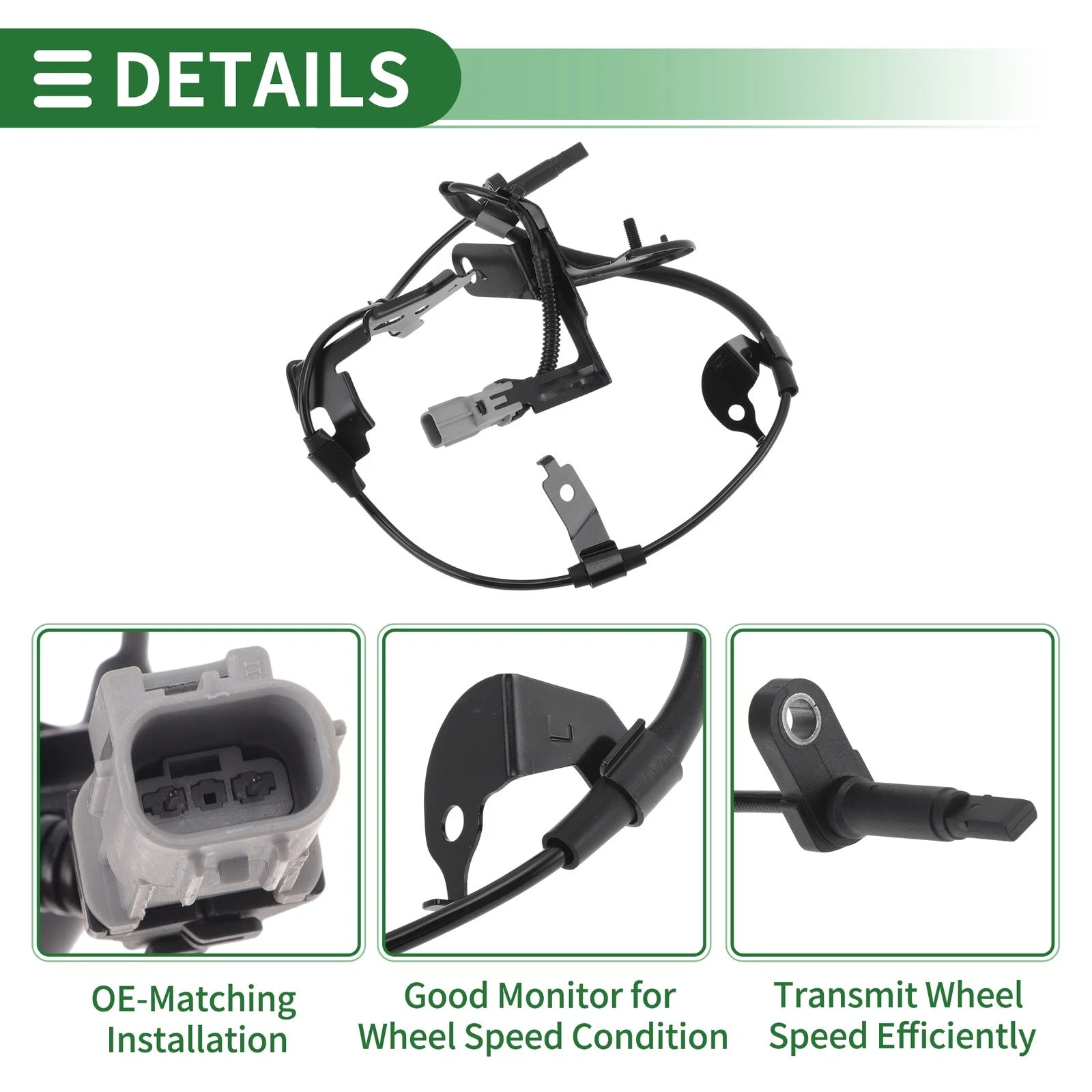 ABS Wheel Speed Sensor No. 8954648050 for Lexus RX350 AWD (2010–2013)