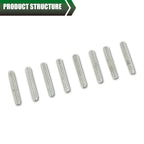 Set of 4 Valve Cover Studs for Small Block Chevy (283–400) Stainless
