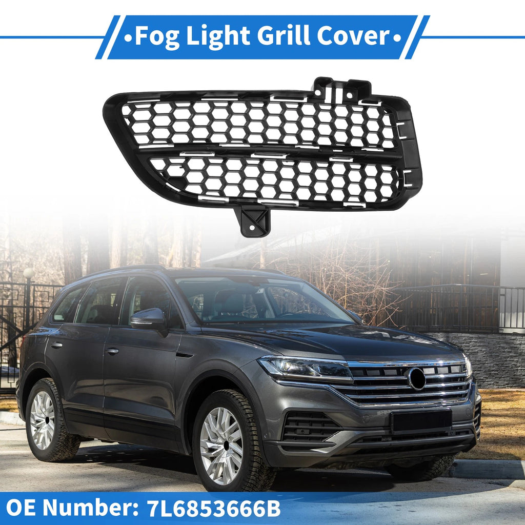 1 Pc Fog Light Grill for Volkswagen Touareg (2007–2010) No. 7L6853666B