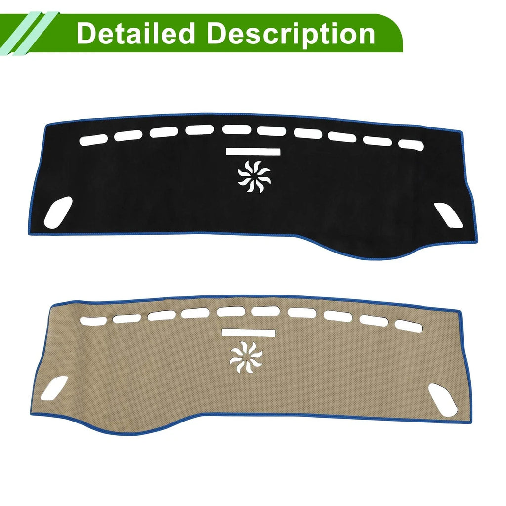 Dashboard Cover Mat for Mercedes Benz GLA Class X156 2014-2020 Black Blue