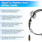 Automatic Trans Gear Shift Cable for Ford Focus (2008–2011) 4F27E 8S4Z7E395AG