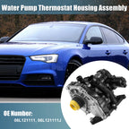 Water Pump Thermostat Housing Assembly 06L121011B for Audi A3 A4 A5 S3 TT (2006–2019)