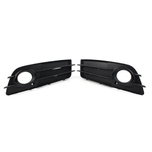 1 Pair Fog Light Grille Cover for Audi A4 B8 S4 (2008–2012)