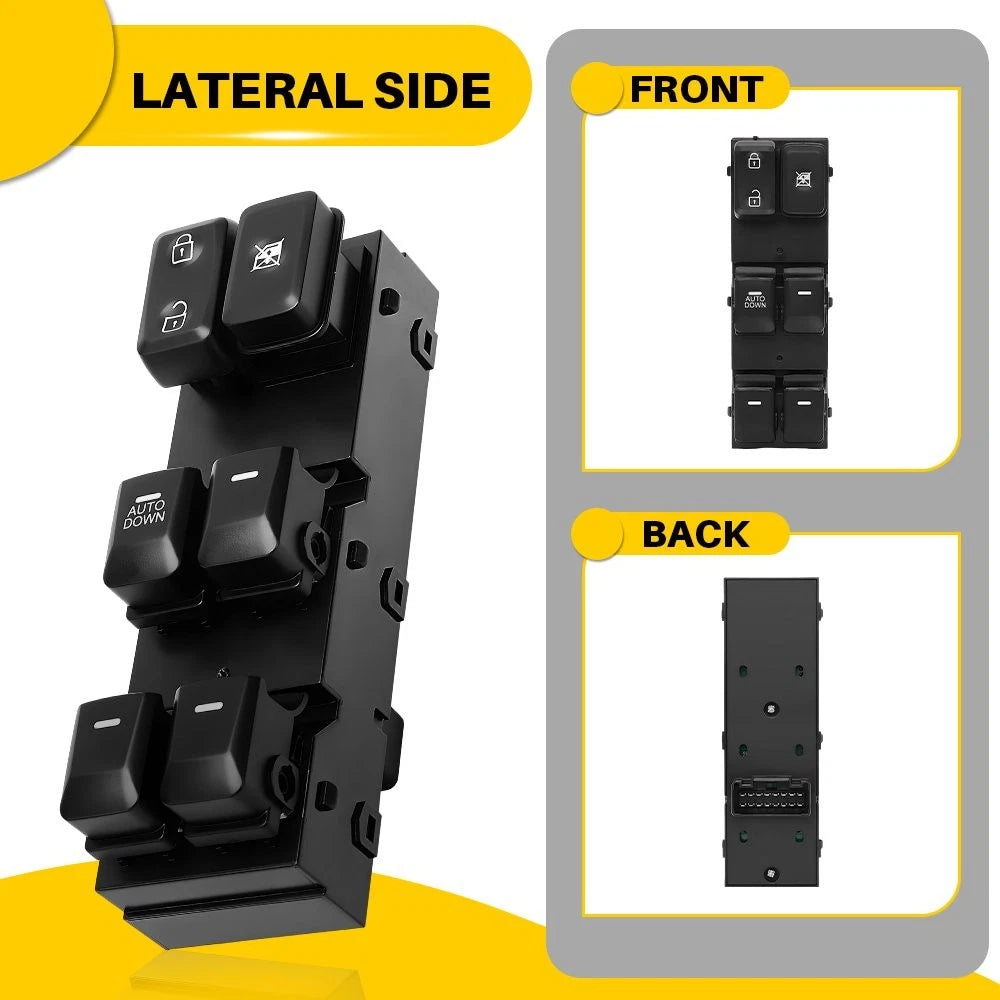 Power Window Switch for Kia Sportage (2011–2016) - Driver Left