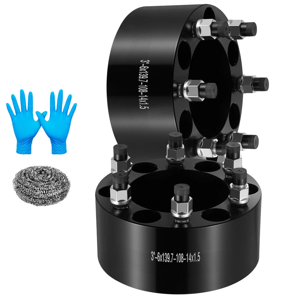 2X 3" Wheel Spacers for Chevy Avalanche 1500 (2002–2006)