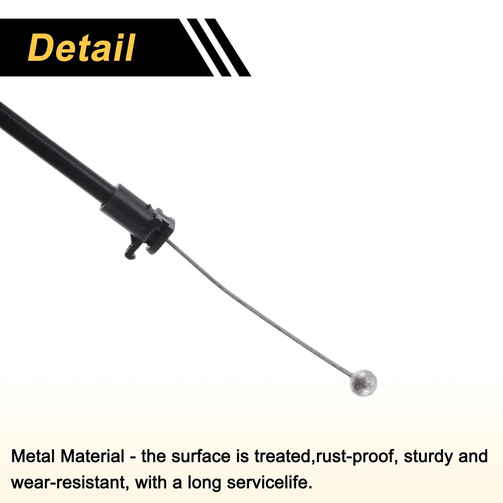 Hood Release Cable No. 4N0823531B for Audi A8 A8L S8 (2019–2023)