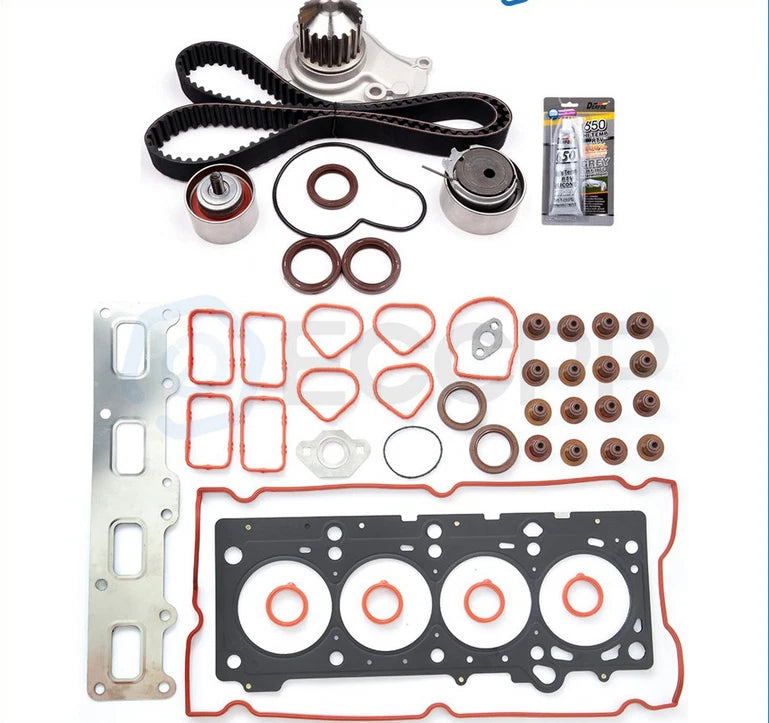 Timing Belt Water Pump Head Gasket Set for Chrysler PT Cruiser Jeep (2002–2009)