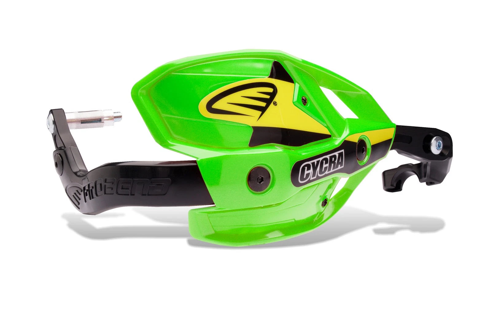 Cycra Probend Ultra HCM Handguards for Offroad Bikes (1 1/8 in, Green)