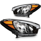 Set of 2 Headlight Assemblies for Kia Forte Sedan (2014–2016)
