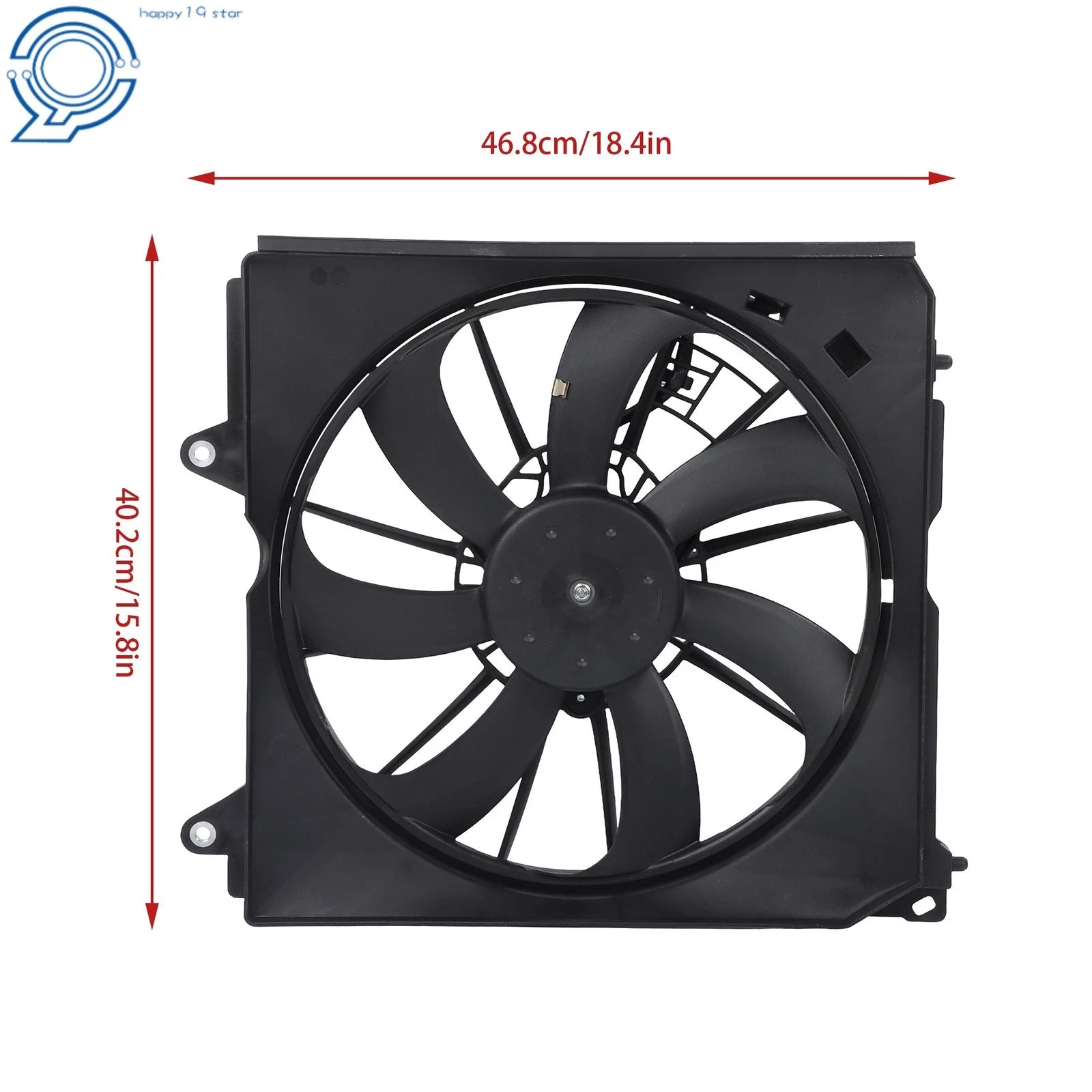 A/C Cooling Fan Assembly with Shroud for Acura TLX (2015–2020)