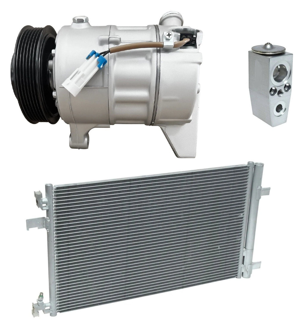 AC Compressor Kit With Condenser for Buick LaCrosse 3.0L (2010–2016)