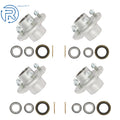 Set of 4 Trailer Hub Kits for 3500 lbs Axles (5 on 4.5")