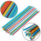 Set of 50 Plastic Welding Rods for PP Plates (White/Yellow/Red/Blue/Green)