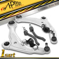 Set of 4 Front Lower Control Arm Assembly & Tie Rod for Nissan Altima (2007–2013)