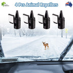 2 Pair Sonic Animal Repellers for 4WD Car Truck Bus (AR01)