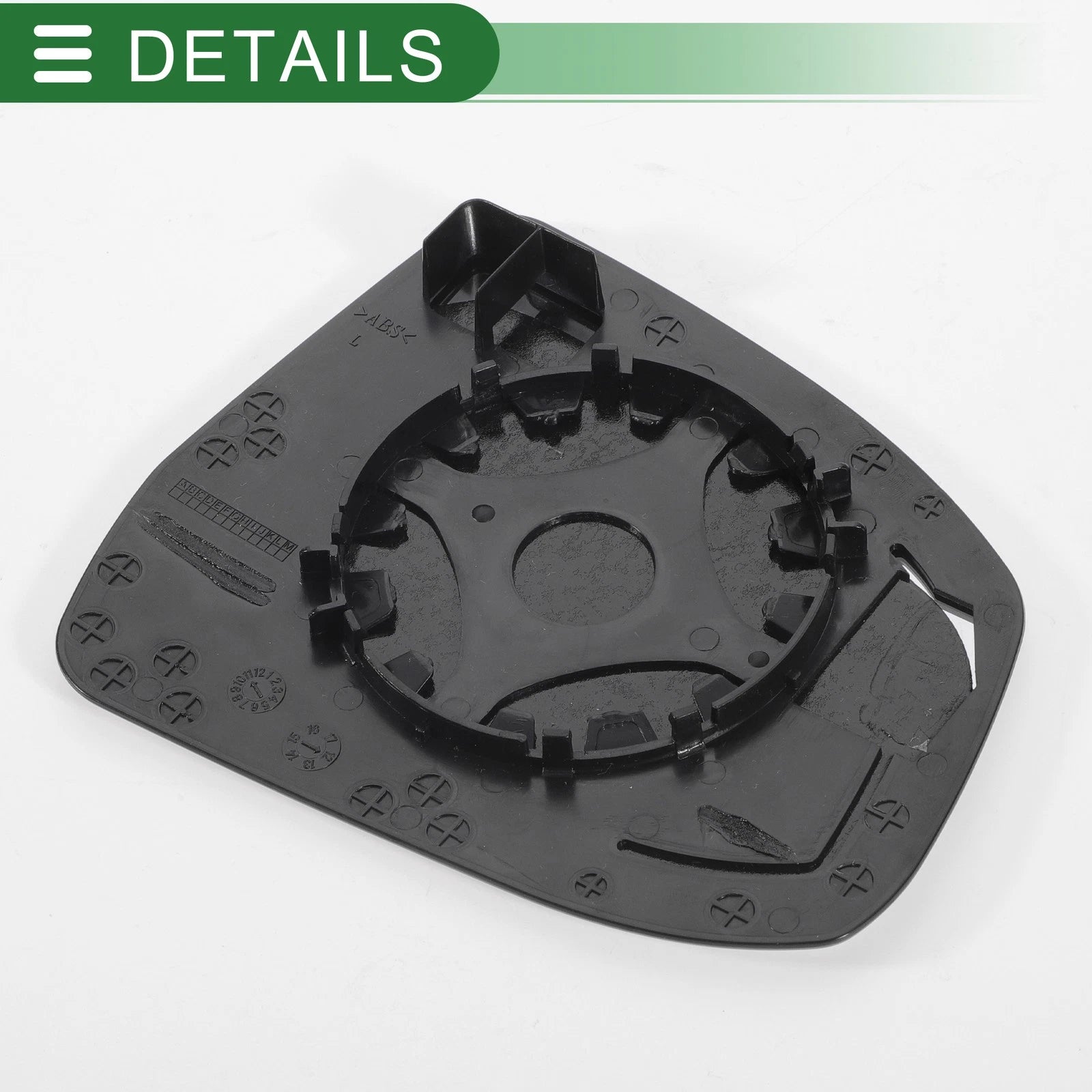 Left Side White Aspherical Mirror Glass for Ford Focus (2012–2018)