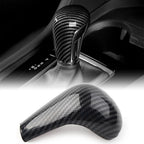 Carbon Fiber Gear Shift Knob Cover Trim for Mazda 3 Axela (2020–2021)