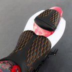 Black Orange Rider & Passenger Seat for Suzuki GSXR600 GSXR750 (2006-2007)