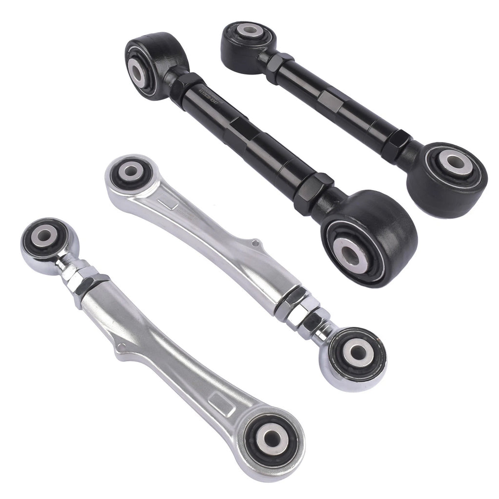 Set of 4 Rear Adjustable Control Arms Camber & Toe Kit for Tesla Model X (2015-2020)