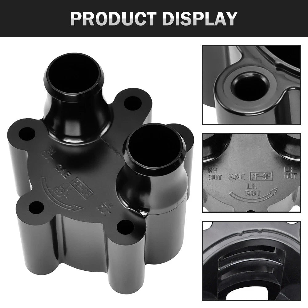 Water Pump Impeller Kit with Housing for Mercruiser Bravo (46-807151A14)