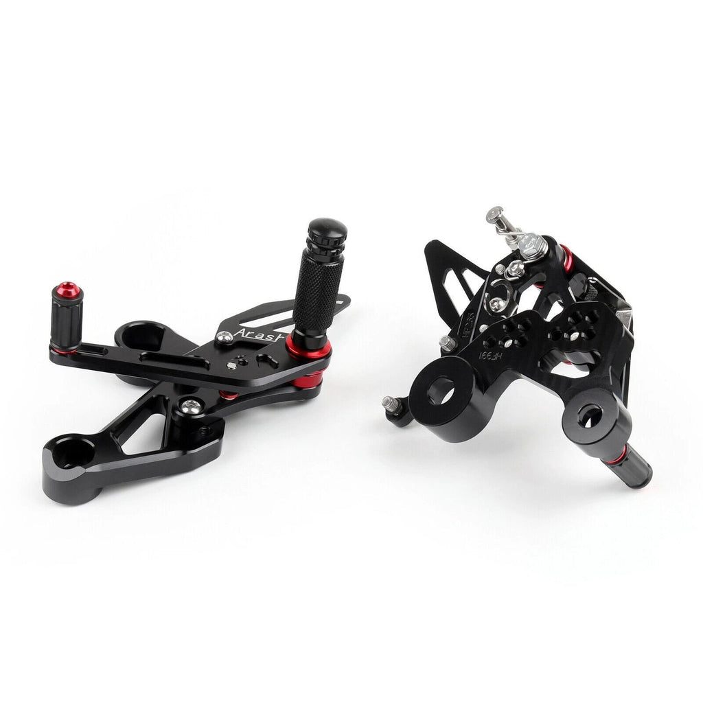 Adjustable Rearsets Foot Pegs for Yamaha MT-09 FZ-09 (2014–2023)
