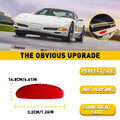 Inner Door Panel Plate Reflector Light Red Cap for Chevrolet Corvette (1997–2004)