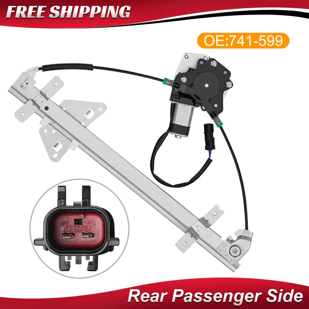 Rear Left Power Window Regulator for BMW X3 (2004–2010)