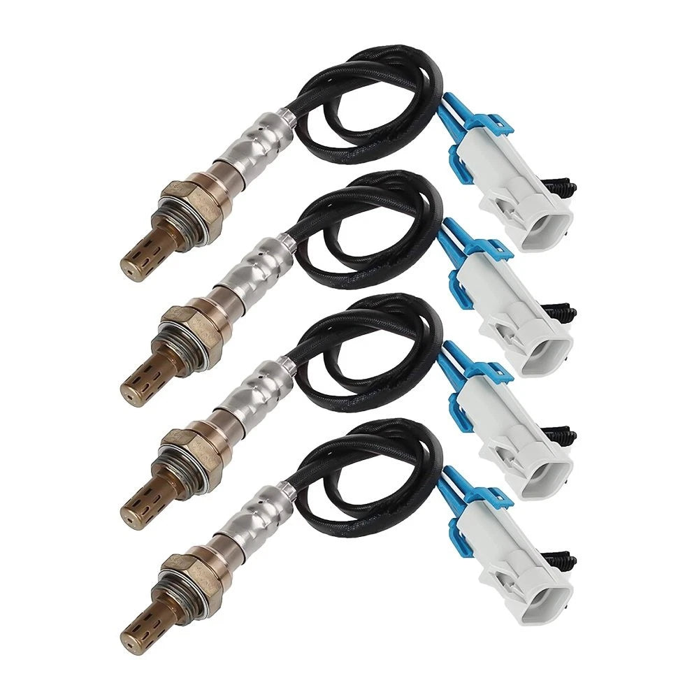 Set of 4 O2 Oxygen Sensors for Chevy Silverado 1500 Tahoe 5.3L (2007–2013)