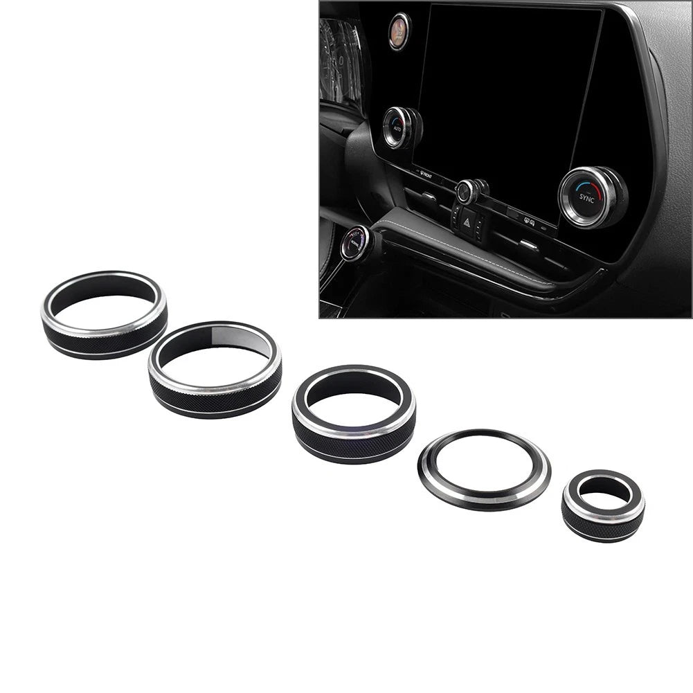AC Volume Switch Button Ring for Lexus NX250 NX350h (2022–2024) Black