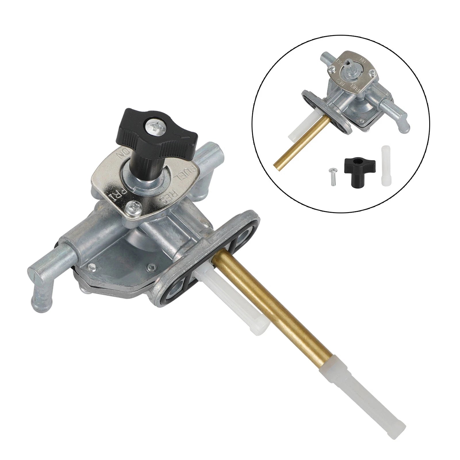 Gas Tank Fuel Cock Valve Petcock for Suzuki LTA500 LTF500 (2002–2007)