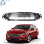 Chrome Front Upper Bumper Grille for Ford Fusion (2017–2018)