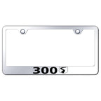 Stainless Steel License Plate Frame - Officially Licensed for Chrysler 300S